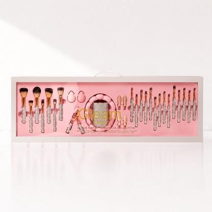 Box Makeup "Rose Argent" 31 pièces 1